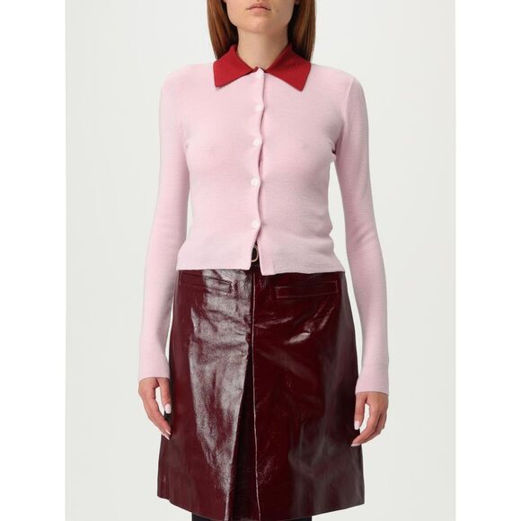 Self-Portrait Polo Shirt Woman Pink